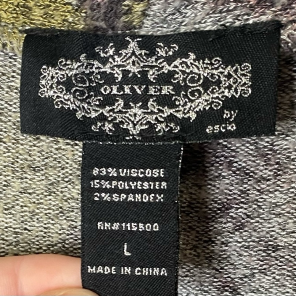 Olivers Multicolor Patterned Cardigan - image 5